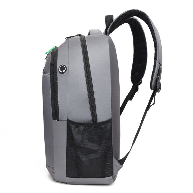 Custom logo trendy solar panel luminous LED laptop backpack sports leisure waterproof Safe travel Oxford men's bags with usb