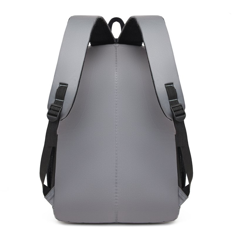 Custom logo trendy solar panel luminous LED laptop backpack sports leisure waterproof Safe travel Oxford men's bags with usb