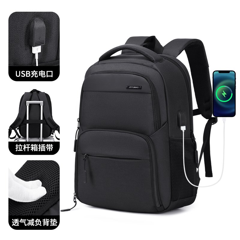 Mochila Men 18 inch Travel Business Laptop Backpack External USB Backpack Multi-function Waterproof Large Capacity Rucksack