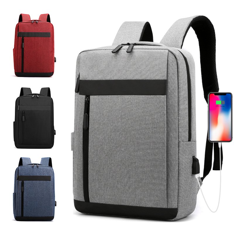 Wholesale Large Capacity USB Laptop Backpack Unisex Office & Leisure Student Computer Bag Trending for School Use Factory Direct