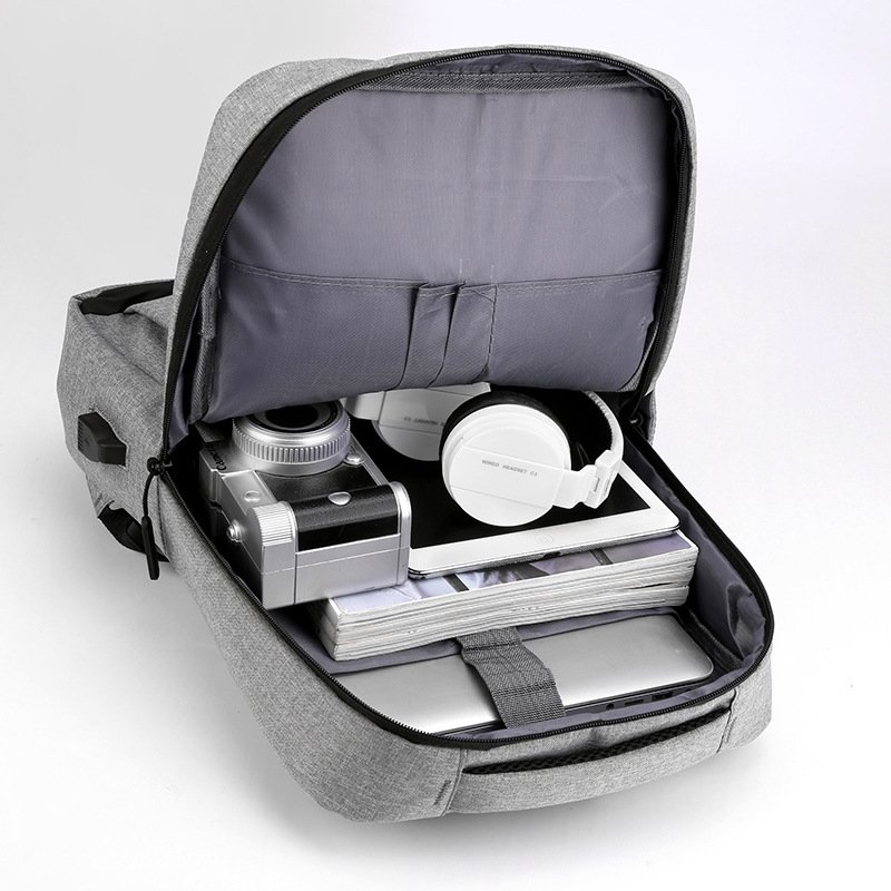Wholesale Large Capacity USB Laptop Backpack Unisex Office & Leisure Student Computer Bag Trending for School Use Factory Direct