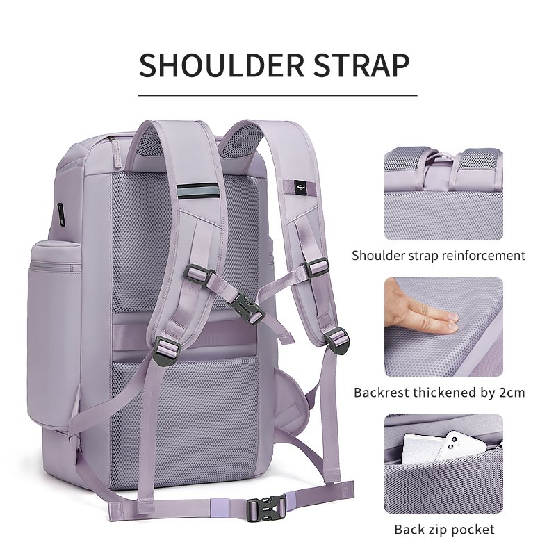 2023 New Design Hot Sell Backpack With Shoe Barn Thermostatic Side Pocket Outdoor Wet Dry zone Travel Laptop Backpack Bag