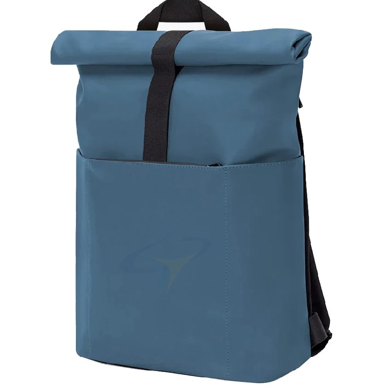 Rolling top backpack waterproof slim daily back pack business anti-theft laptop backpack for men
