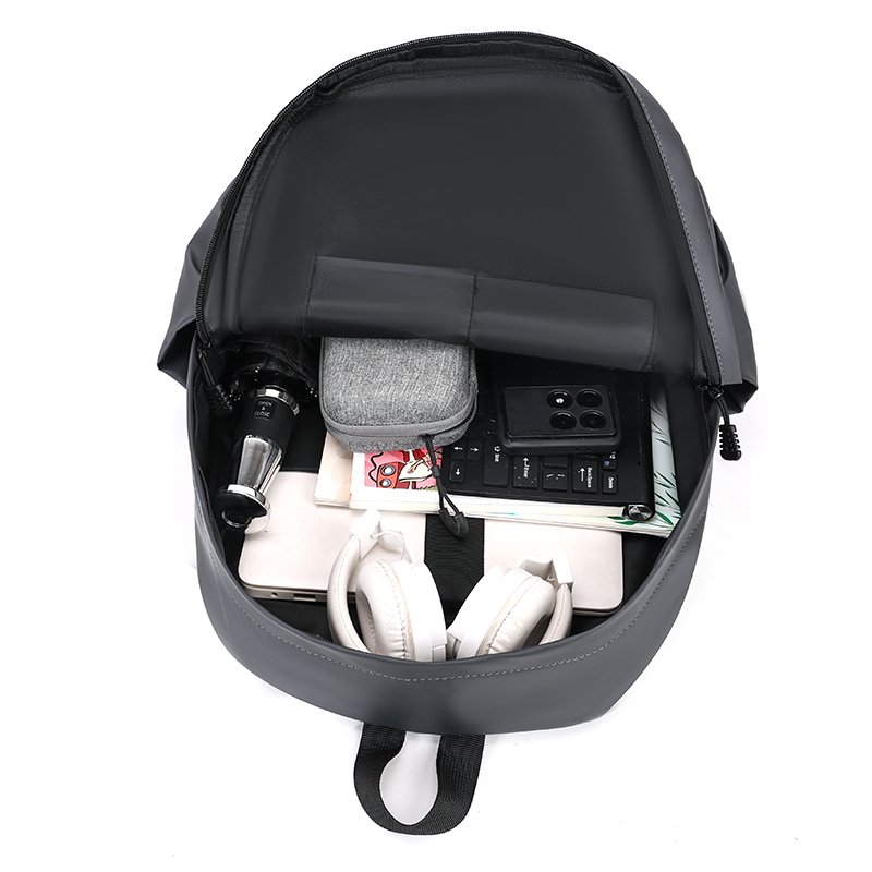 Customized Logo 16\" New USB Computer Backpack Large Capacity Oxford PC Anti-Theft Zipper Unisex Business Travel Backpack