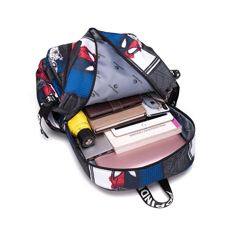 Custom Designer men Backpacks Outdoor Waterproof Laptop School Travel shark Backpack bags