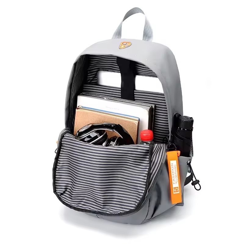 10Pcs Custom Logo Waterproof Computer Bag Laptop Backpack Business Travel Hiking Backpack with USB Laptop backpacks