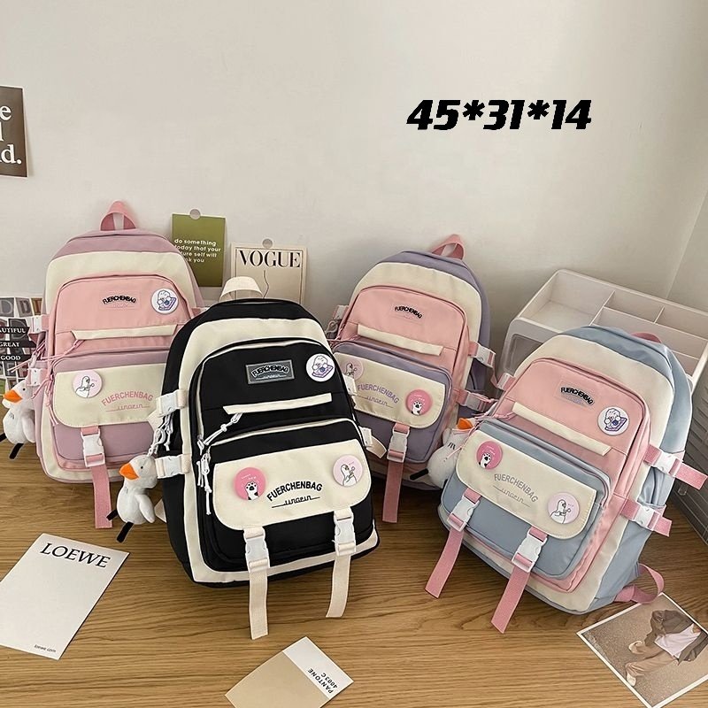 Custom Bts Woman Backpack College Mochila Escolare Fashion Student Schoolbag School Bag for Girl Daily School Life 1pc/poly Bag