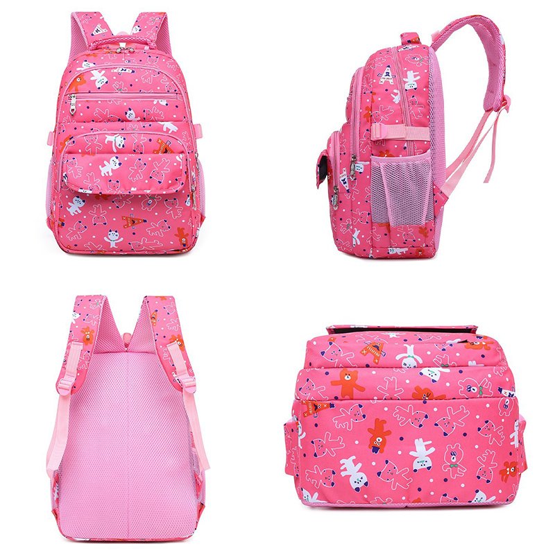 Good quality school bag rucksack for primary school with customized logo brand OEM services