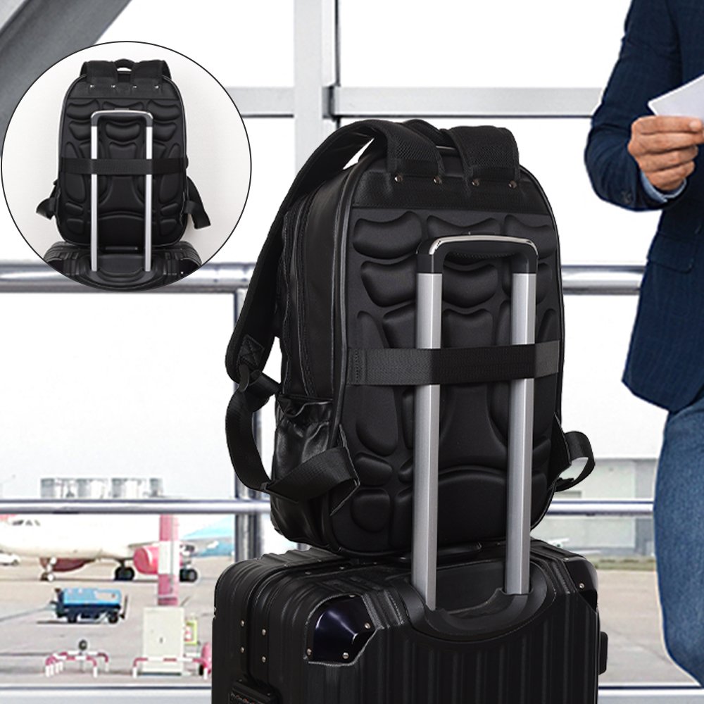 Fashion Style Design Customized High Quality Men Laptop Bag Full Grain Cow Hide Genuine Leather Laptop Backpack for Men