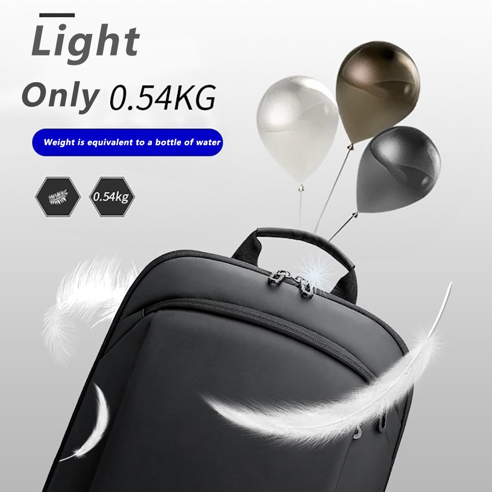 Lightweight Thin Laptop Backpack Men Bag 15.6 Inch Office Work Computer Waterproof Bag Unisex Outside oxford Laptop Backpack