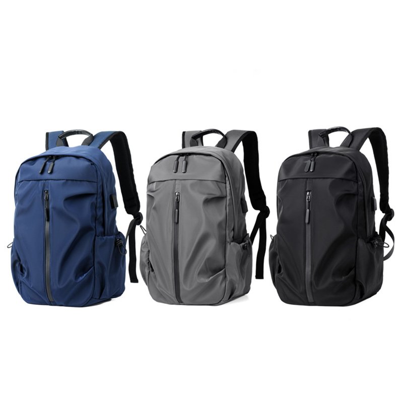 New college backpacks waterproof backpack travel trend college student schoolbag IP laptop backpack with waterproof zipper