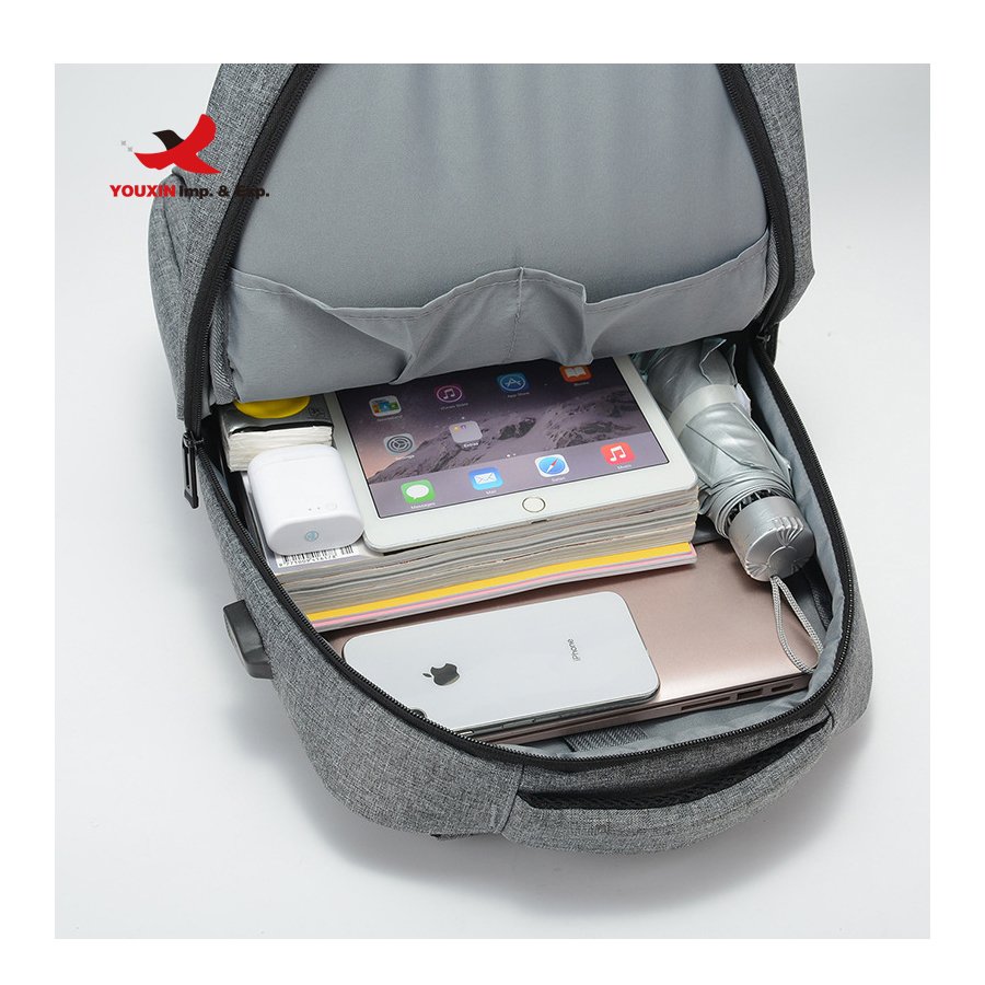 Hot Sale Business Laptop Backpack Waterproof Anti-Theft Backpack USB Backpack