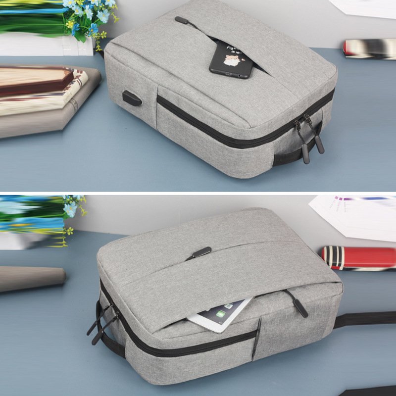 Water Resistant College Bag Computer Bag Laptop Backpack Business Durable Laptop Backpack with USB Charger Port Laptop Backpacks