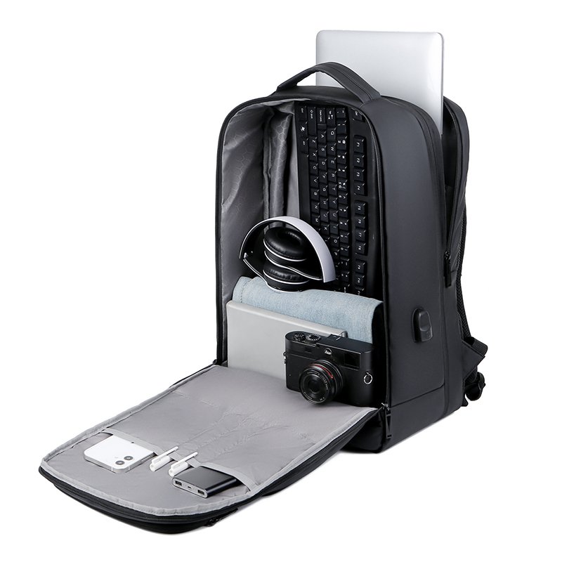 Waterproof Good Quality Sturdy USB Charging Port Laptop Travel Backpack