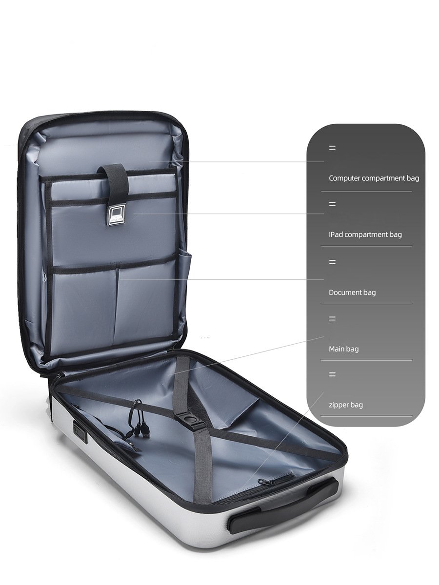 New laptop backpack PC hard case computer bag waterproof 16 inch USB Anti-stain Anti-thief TSA Lock backpack