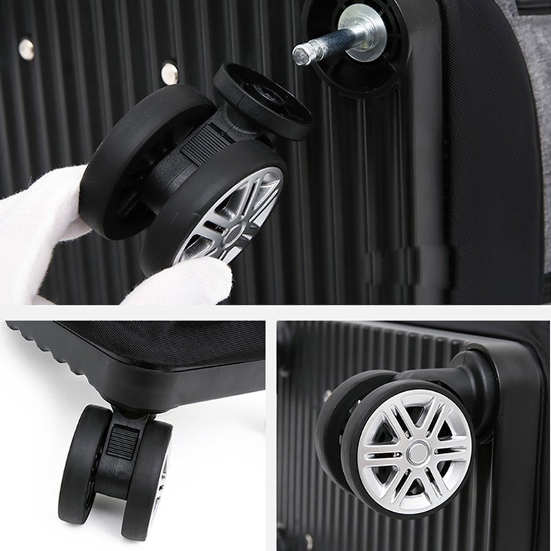 College Wheeled Backpack for Women Men Roller School Backpack Travel Laptop Backpack for Girls Boys Adults Polyester Trolley Bag