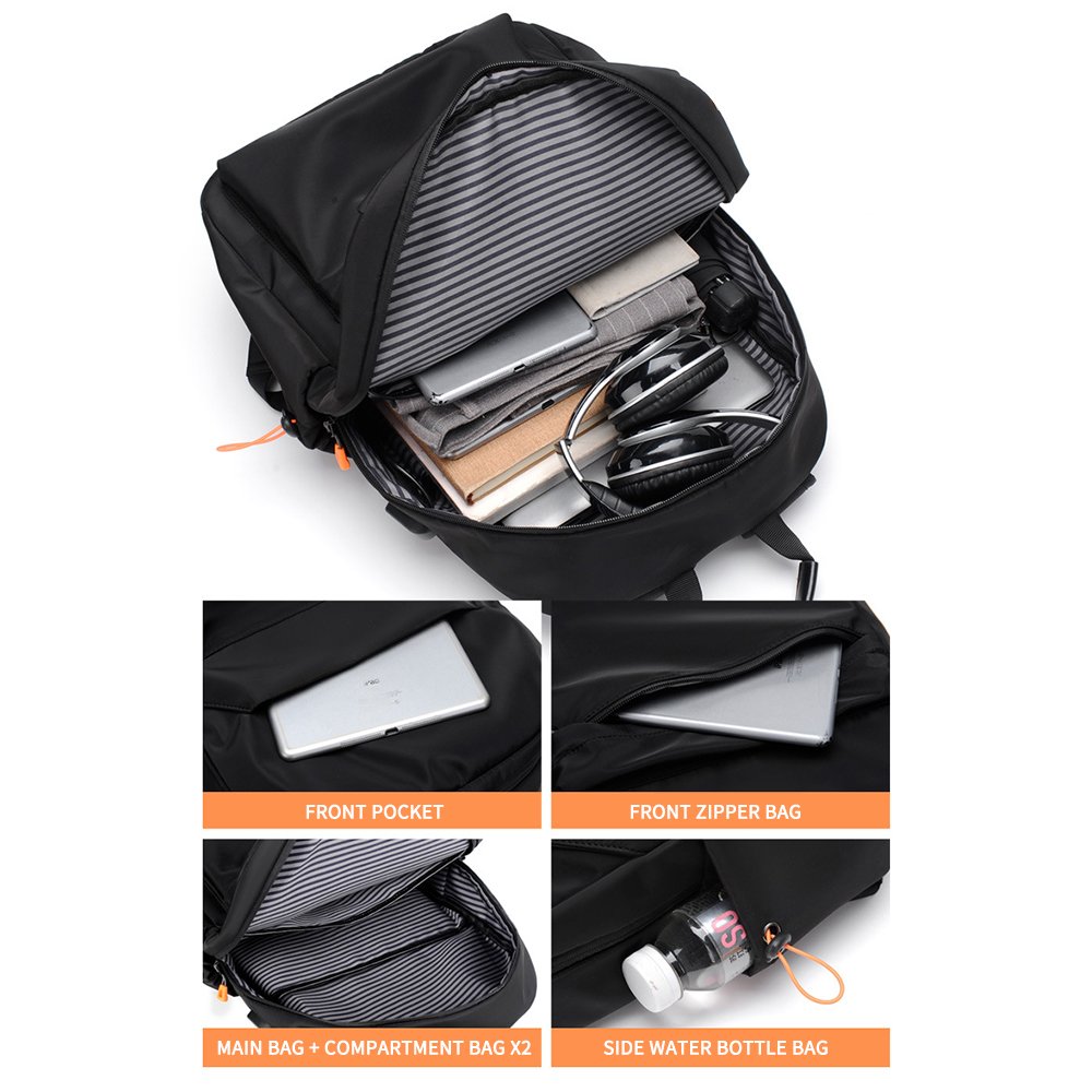 Multifunctional laptop backpack Business commute backpack Travel sports bag School bag Outdoor travel bag Waterproof
