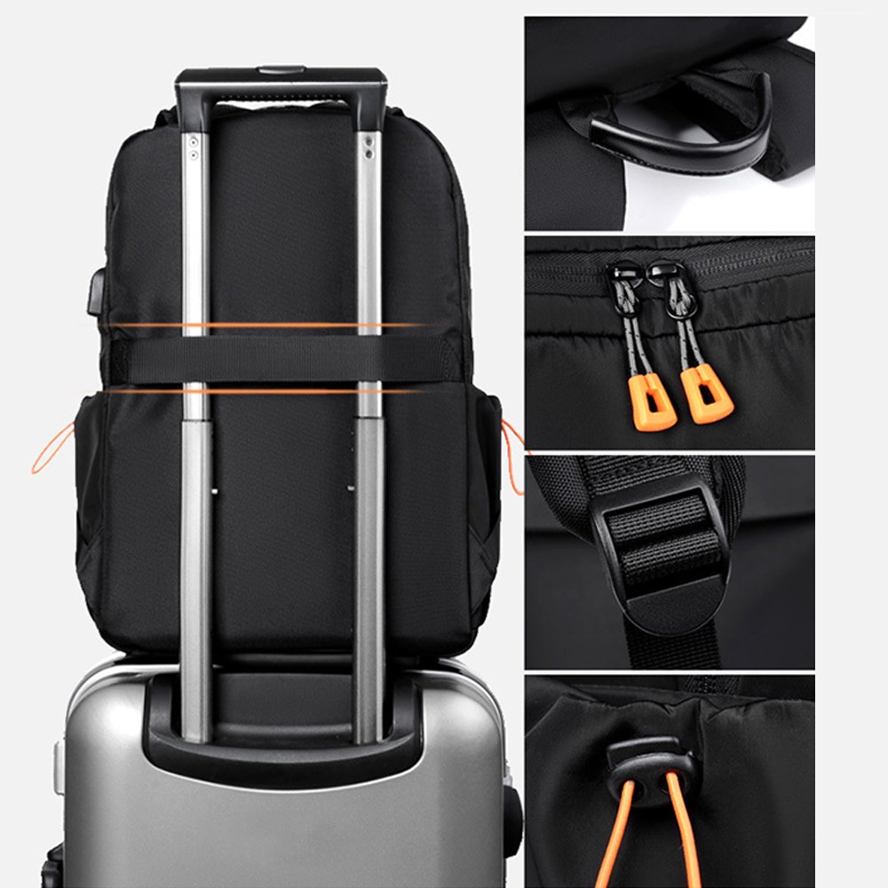 Multifunctional laptop backpack Business commute backpack Travel sports bag School bag Outdoor travel bag Waterproof