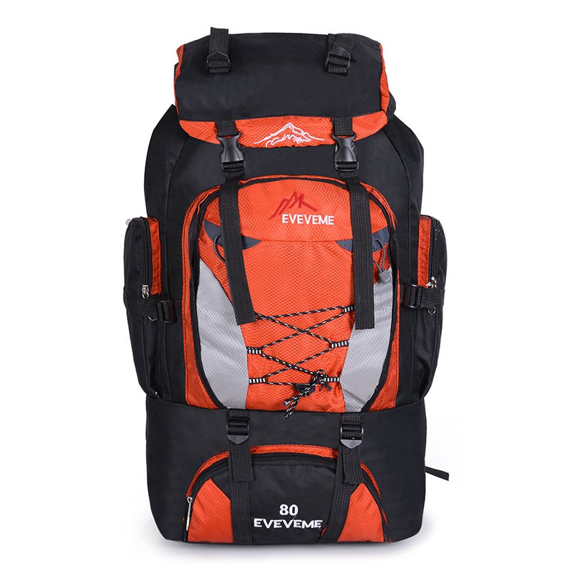 SP2468 Mountaineering camping outdoor bag waterproof 80L travel bag backpack