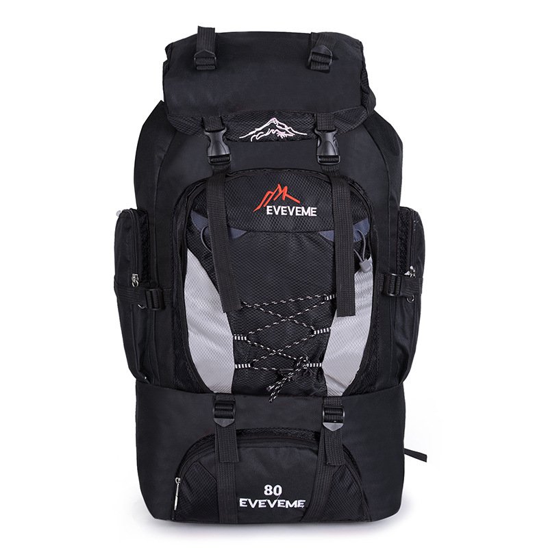 SP2468 Mountaineering camping outdoor bag waterproof 80L travel bag backpack