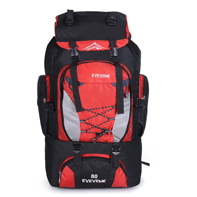 SP2468 Mountaineering camping outdoor bag waterproof 80L travel bag backpack