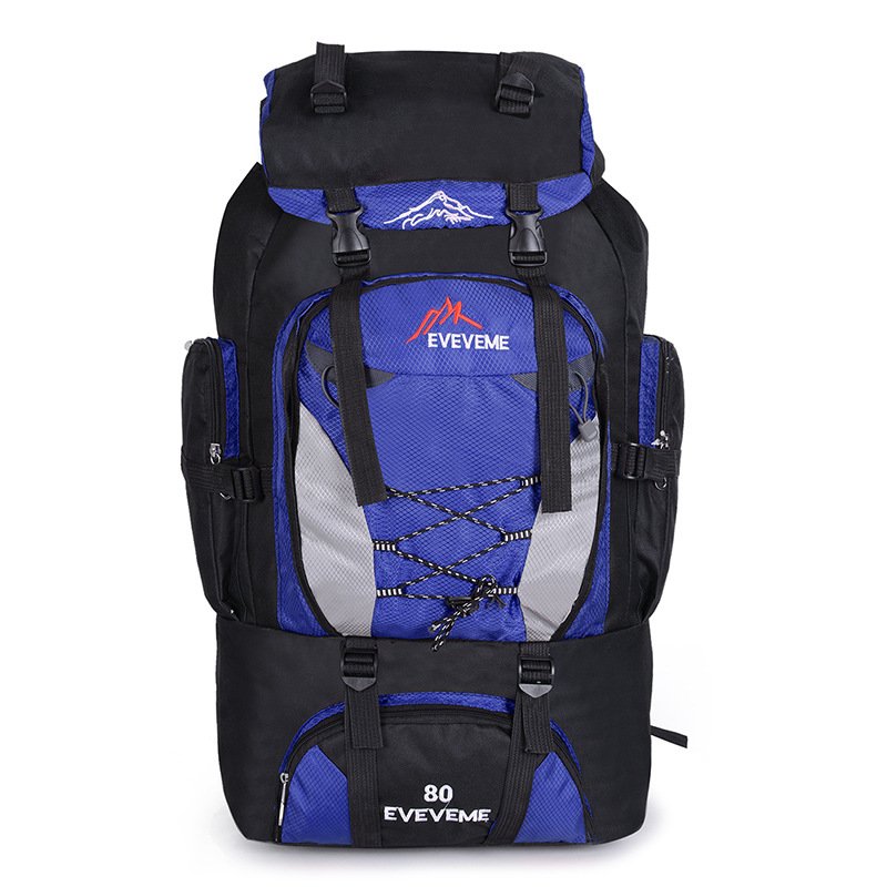 SP2468 Mountaineering camping outdoor bag waterproof 80L travel bag backpack