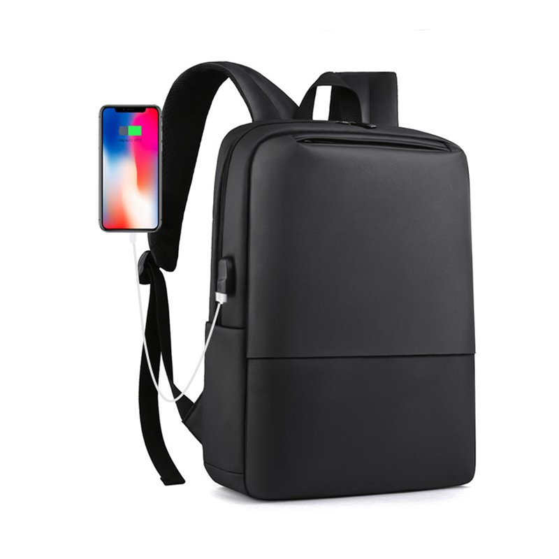 New fashion lightweight USB laptop backpack waterproof Nylon bag business travel backpack for school company sports