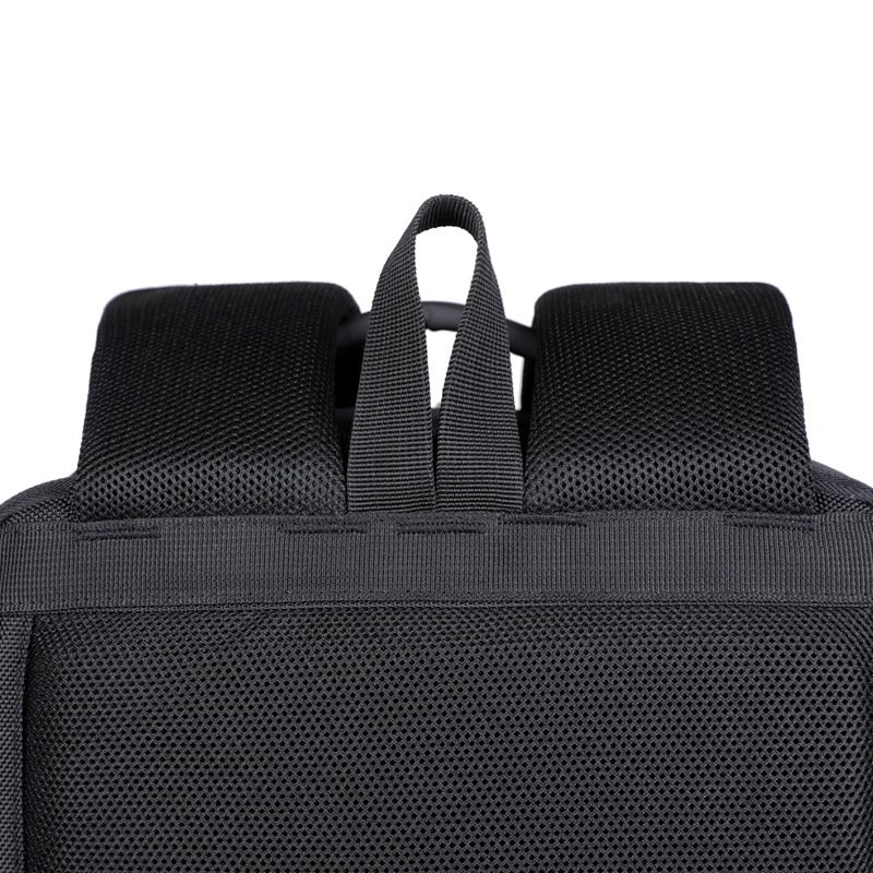men multi-layer Expandable black business backpack with usb charging port Oxford large capacity travel hiking mountain backpack