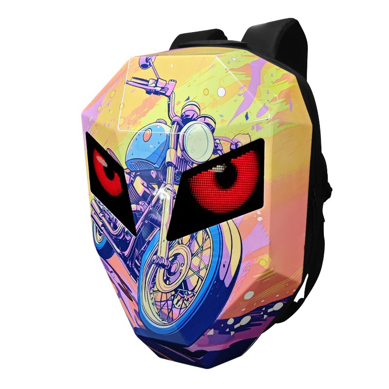 Programmable led display backpack