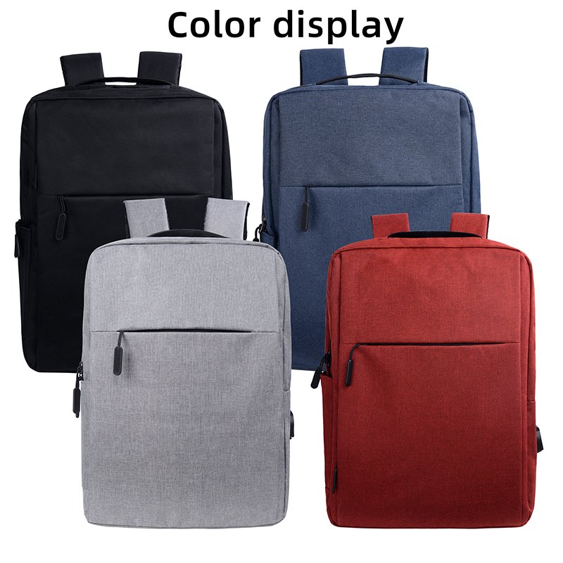 Travel Durable Water Resistant College School Computer Bags Business Laptop Backpack with USB Charging Port Fits 15.6 Inch Note