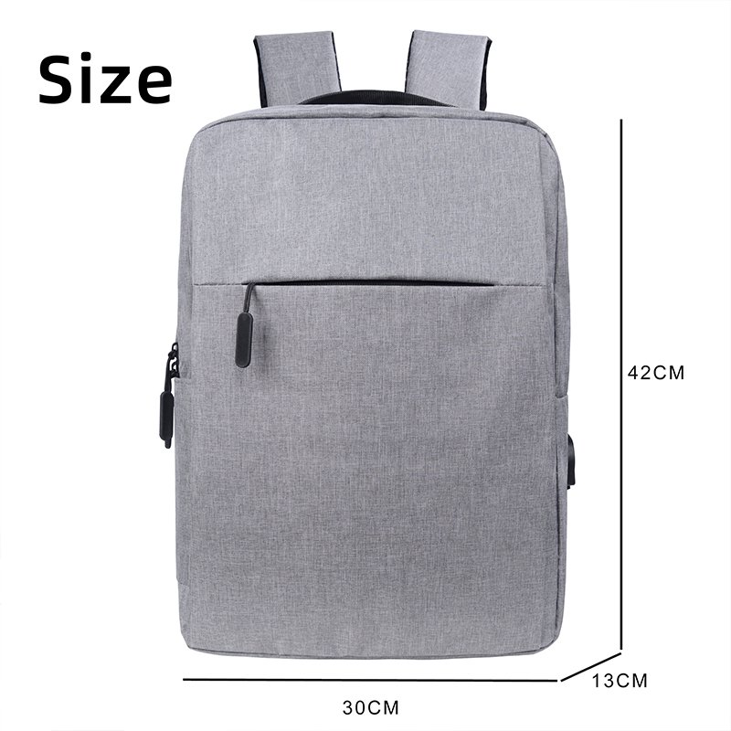 Travel Durable Water Resistant College School Computer Bags Business Laptop Backpack with USB Charging Port Fits 15.6 Inch Note