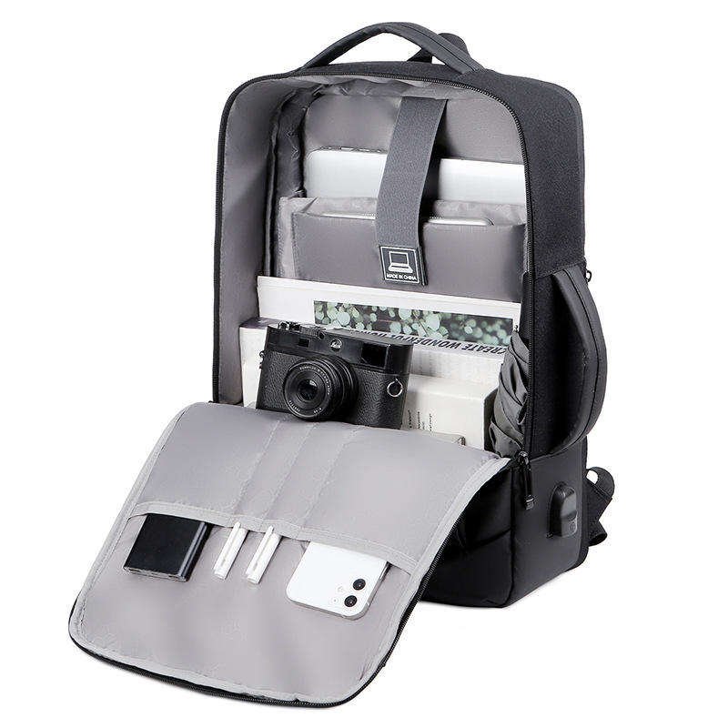 Customized Business Office waterproof Travel Back Pack school book Bag bookbag Bagpack USB Laptop Backpack for AntiTheft