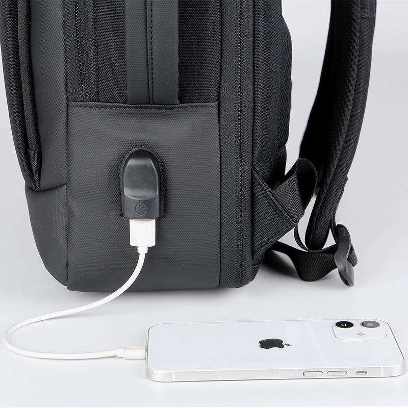 Customized Business Office waterproof Travel Back Pack school book Bag bookbag Bagpack USB Laptop Backpack for AntiTheft