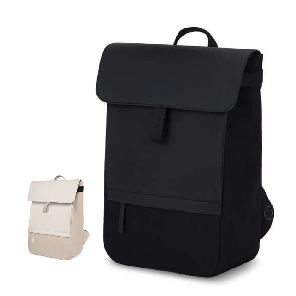 Water Resistant new trending black men pu leather luxury laptop backpack knapsack