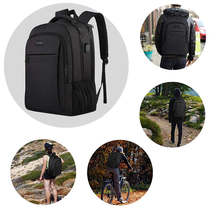 Large Capacity Multi-Function USB Men's Computer Backpack Business Laptop Travel Bag with Stylish Design for Students