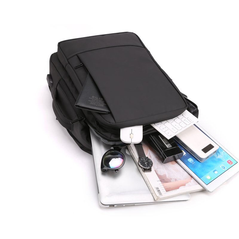 2022 new style tarpaulin durable water proof 15.6 inch men USB laptop backpack with compartment