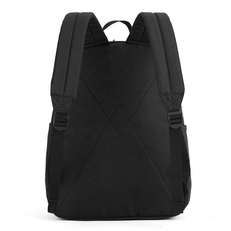 Manufacturer promotion lightweight blank polyester unisex waterproof computer laptop backpack bag with multiple colour optional