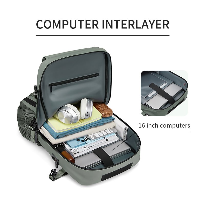 2024 Large Capacity Factory Portable Backpack Travel Laptop Backpack Women Waterproof Outdoor Sports Waterproof Schoolbag