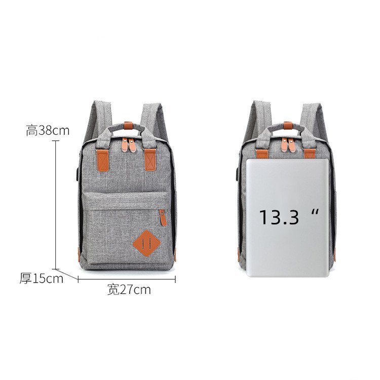 USB Charging Men's Bag Casual Multifunctional Backpacks Men School Bags 3 sets Backpacks 3PCS Fashion Laptop Bag Small Backpack