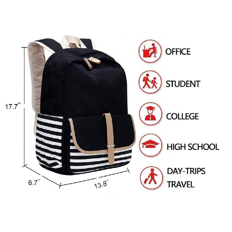 Hot Cute Printing 3Pcs Set Children Kids School Bags And Lunch Bag Set Large Capacity Book Bags For Primary Student Backpack
