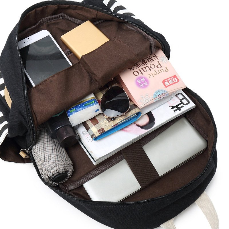 Hot Cute Printing 3Pcs Set Children Kids School Bags And Lunch Bag Set Large Capacity Book Bags For Primary Student Backpack