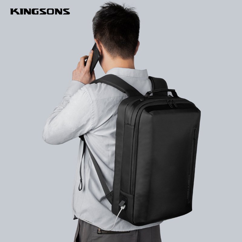2023 New Design Usb Laptop Backpack Bag Fashionable Nylon Laptops Bag 15.6 Inch Waterproof