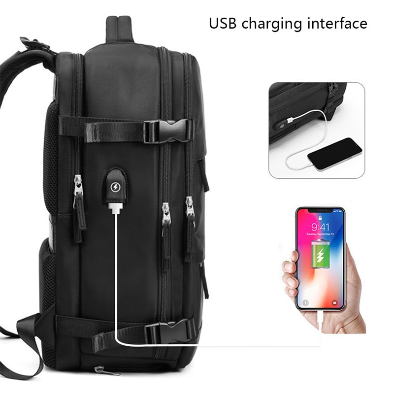 New Design 16 inches Large Capacity Airplane Approved Carry on Laptop Backpack 20-35L Travel Backpack for Women
