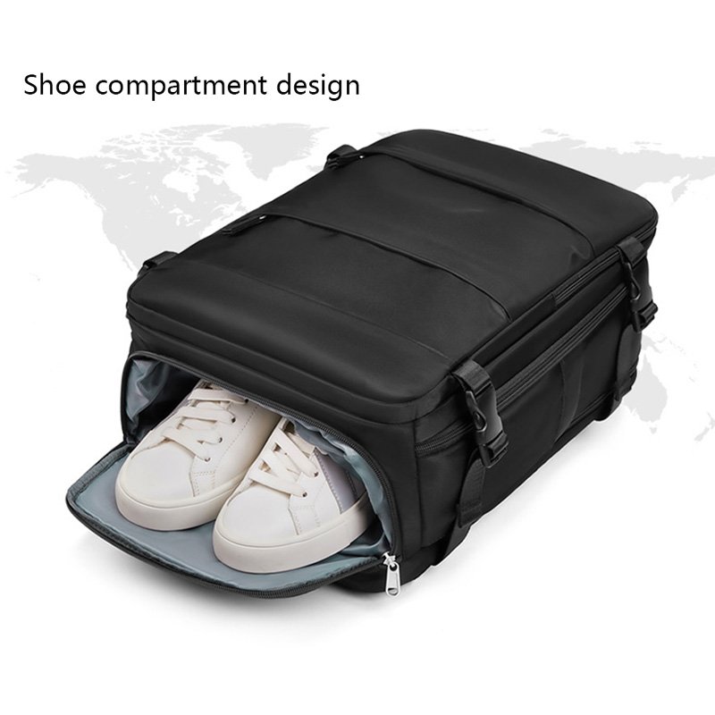 New Design 16 inches Large Capacity Airplane Approved Carry on Laptop Backpack 20-35L Travel Backpack for Women