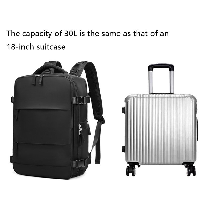 New Design 16 inches Large Capacity Airplane Approved Carry on Laptop Backpack 20-35L Travel Backpack for Women