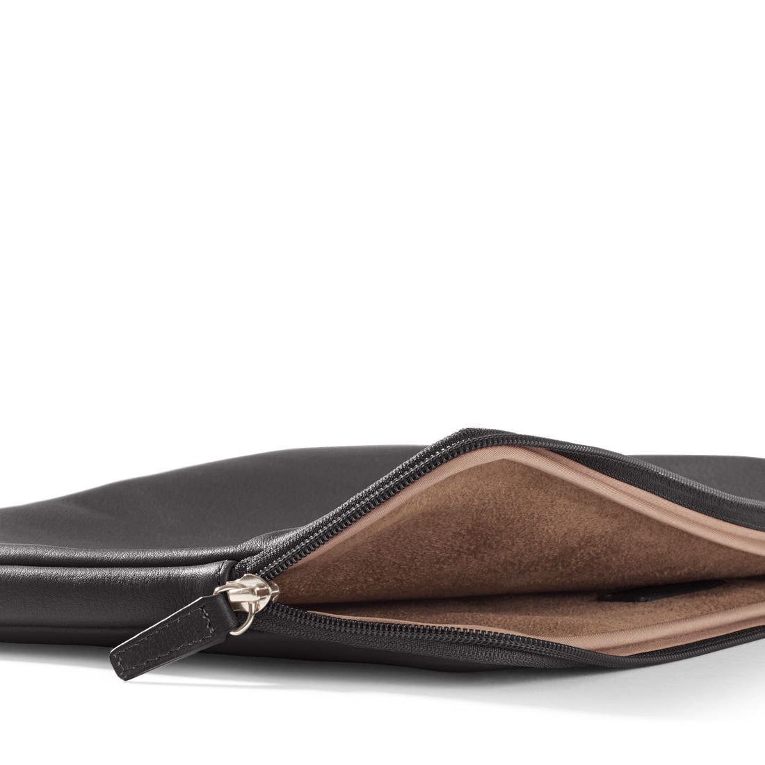 BSCI Certificated Factory Genuine Leather Laptop Bag High Quality Customization Zipper Laptop Sleeve