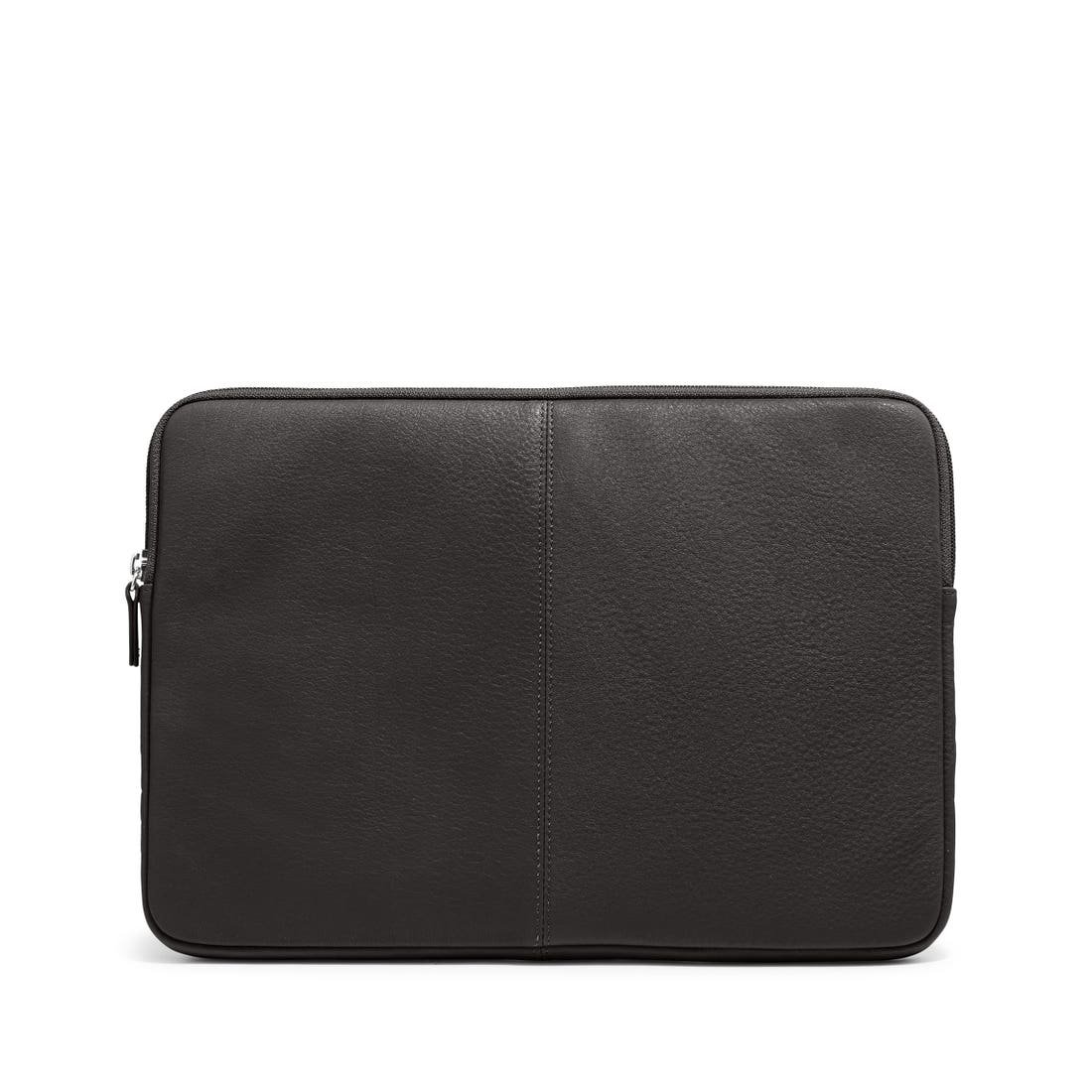 BSCI Certificated Factory Genuine Leather Laptop Bag High Quality Customization Zipper Laptop Sleeve