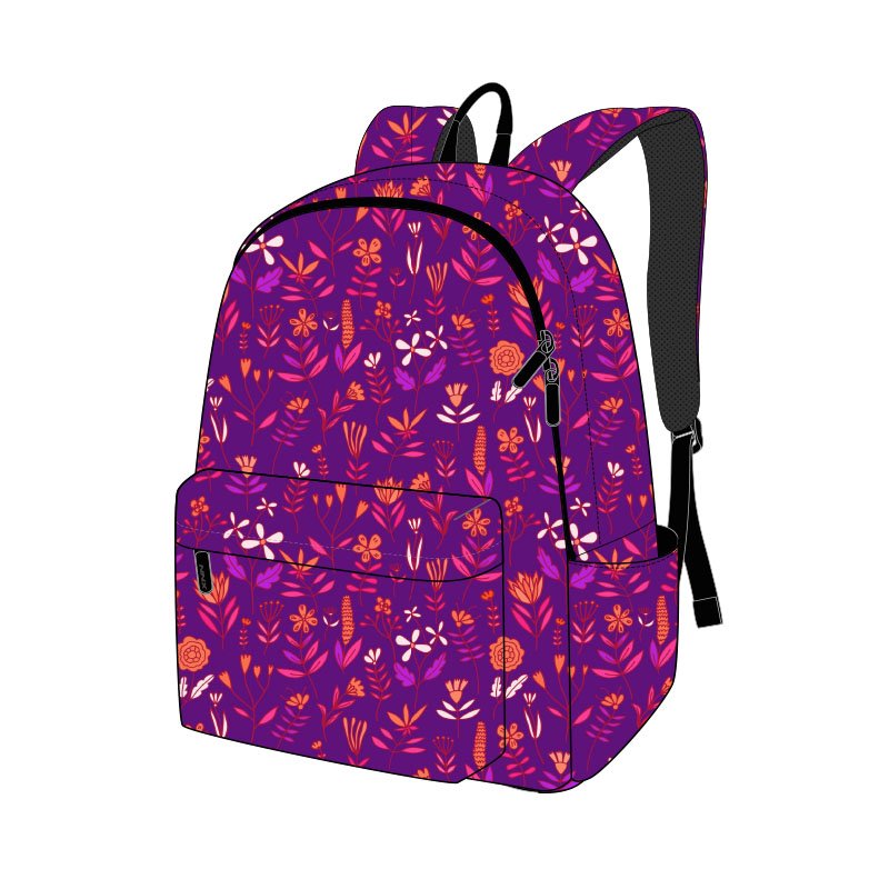 Bestella Brand Custom Lady Elegant Pu Bags Female Daily Bag Small Printed Backpack Laptop Women's Backpacks