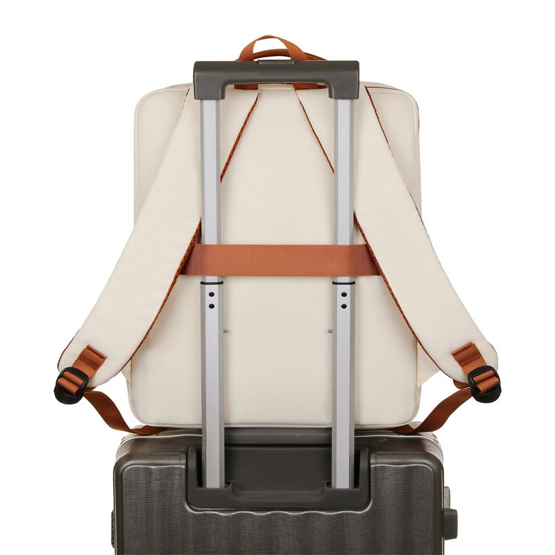 Fashion Unisex Large Capacity Business Laptop Backpack with USB Charging Waterproof Oxford Outdoor Travel Bag