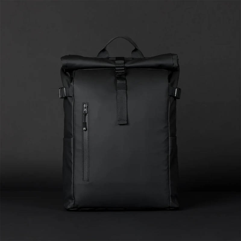 Custom Travel Roll Top Rucksack Laptop Backpack Bags Daypack Easy Access Computer Bag Hiking Camping Rolltop Backpack